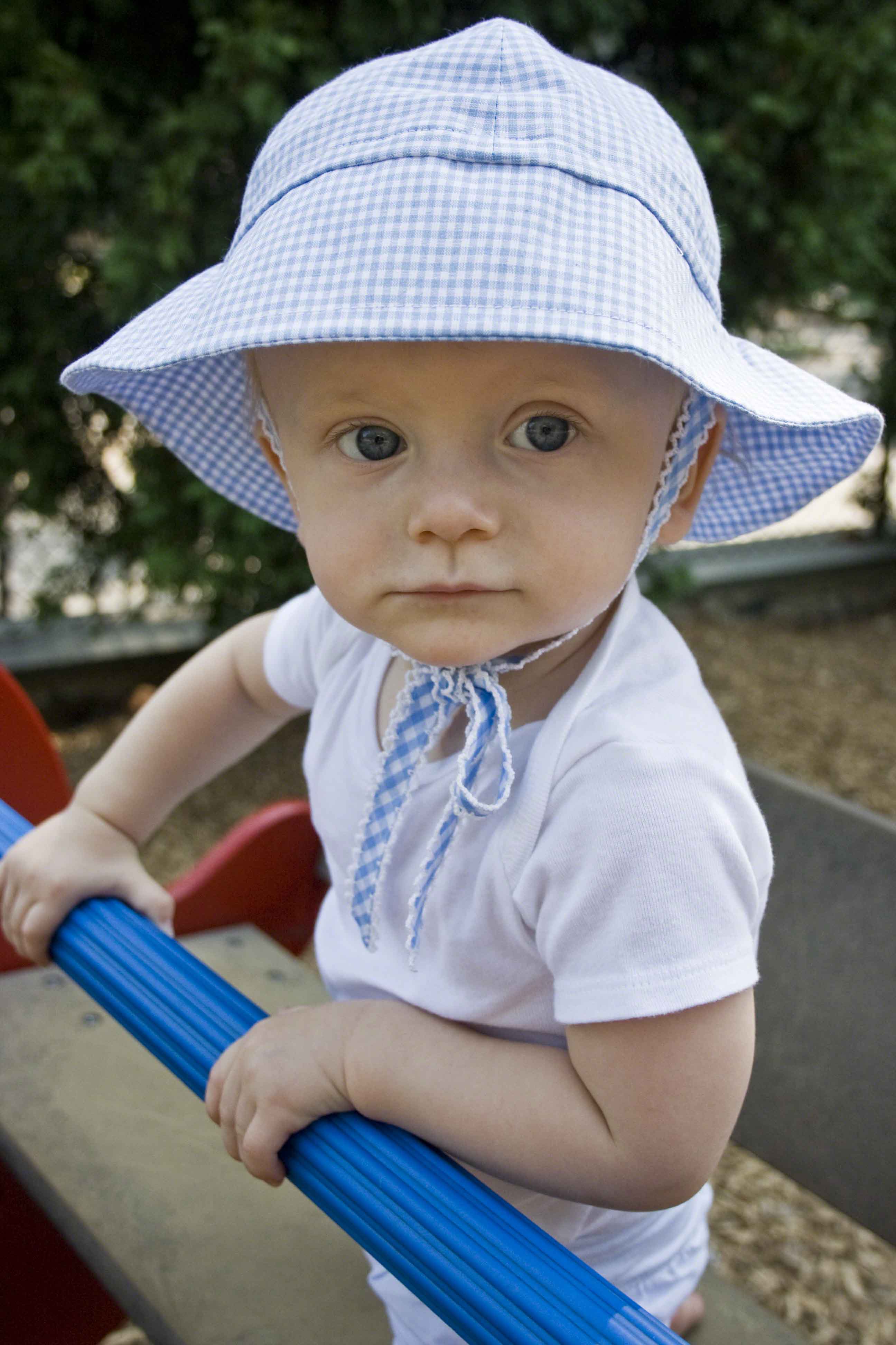 baby sun hat