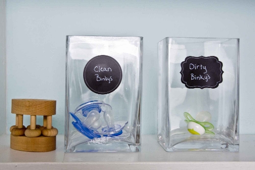 Clean Binky....Dirty Binky